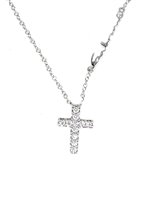 Collana Salvini Donna Croci Fantasia in Oro bianco Diamante 20039077 - 20039077